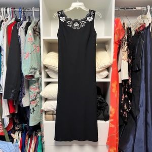 Amazing LBD with Embroidered Detail